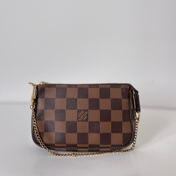 Louis Vuitton Handbags - SOLD Louis Vuitton Mini Pochette Damier Ébène